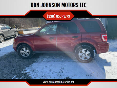 2012 Ford Escape for sale at DON JOHNSON MOTORS LLC in Lisbon OH