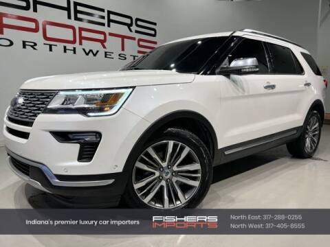 2018 Ford Explorer for sale at Fishers Imports in Fishers IN