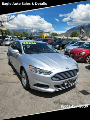 2016 Ford Fusion for sale at Eagle Auto Sales & Details in Provo UT