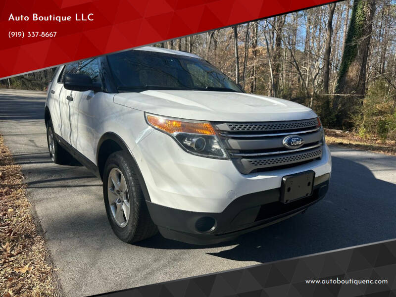 2013 Ford Explorer for sale at Auto Boutique LLC in Youngsville NC