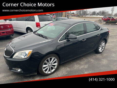 2013 Buick Verano for sale at Corner Choice Motors in West Allis WI