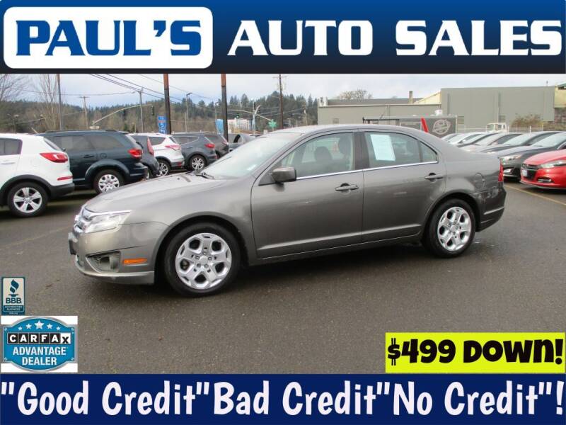 2011 Ford Fusion for sale at Paul's Auto Sales in Eugene OR