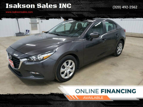 2017 Mazda MAZDA3 for sale at Isakson Sales INC in Waite Park MN