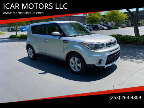2019 Kia Soul for sale at ICAR MOTORS LLC in Auburn WA