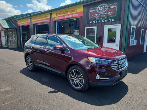 2021 Ford Edge for sale at Douty Chalfa Automotive in Bellefonte PA