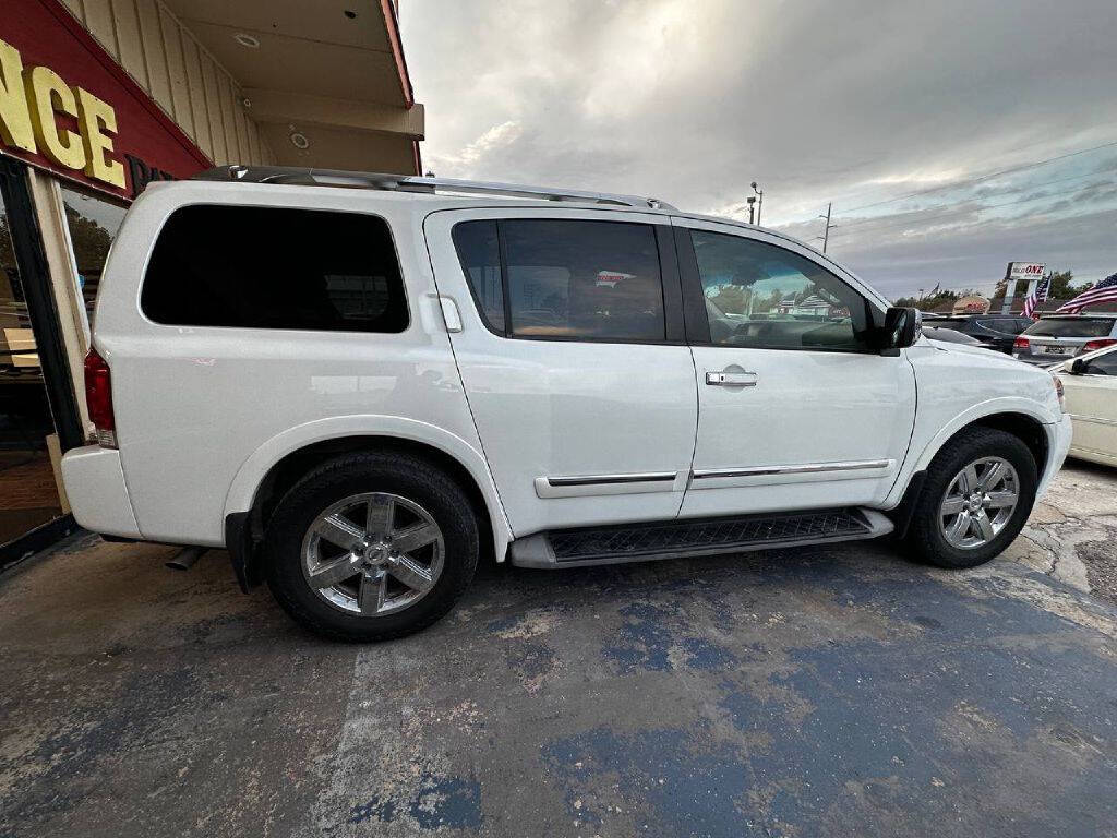 2014 Nissan Armada for sale at Caspian Auto Sales in Oklahoma City, OK