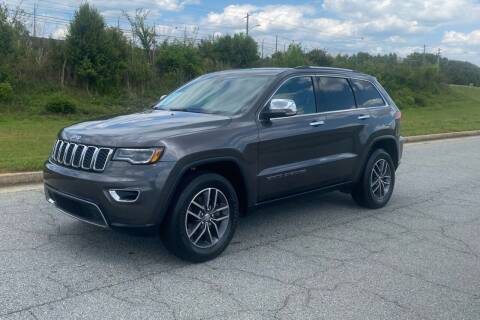 2017 Jeep Grand Cherokee for sale at GTO United Auto Sales LLC in Lawrenceville GA