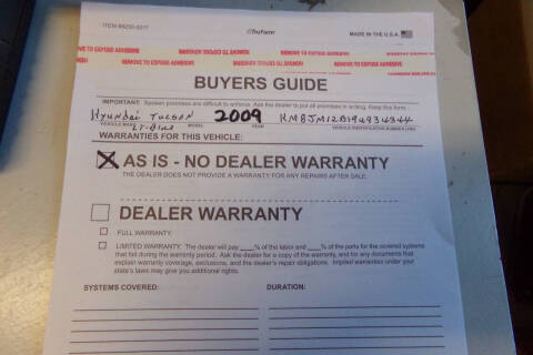 2009 Hyundai Tucson GLS