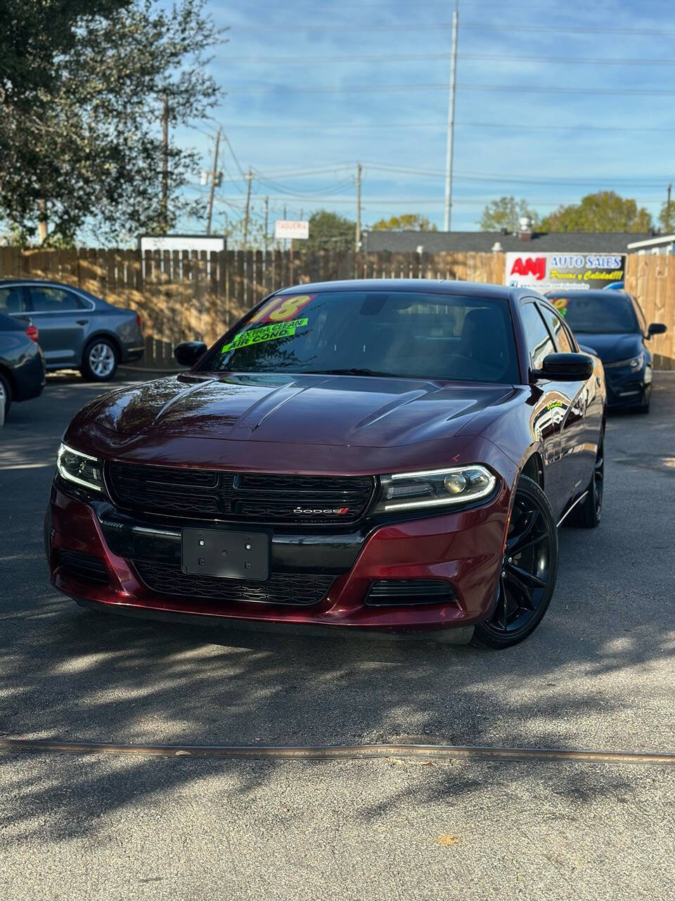 2018 Dodge Charger for sale at ANJ AUTO SALES in Houston, TX