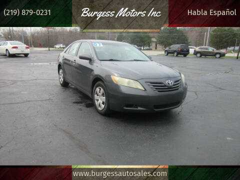 2007 Toyota Camry for sale at Burgess Motors Inc in Michigan City IN