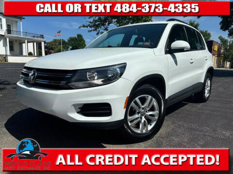 2016 Volkswagen Tiguan for sale at World Class Auto Exchange in Lansdowne PA