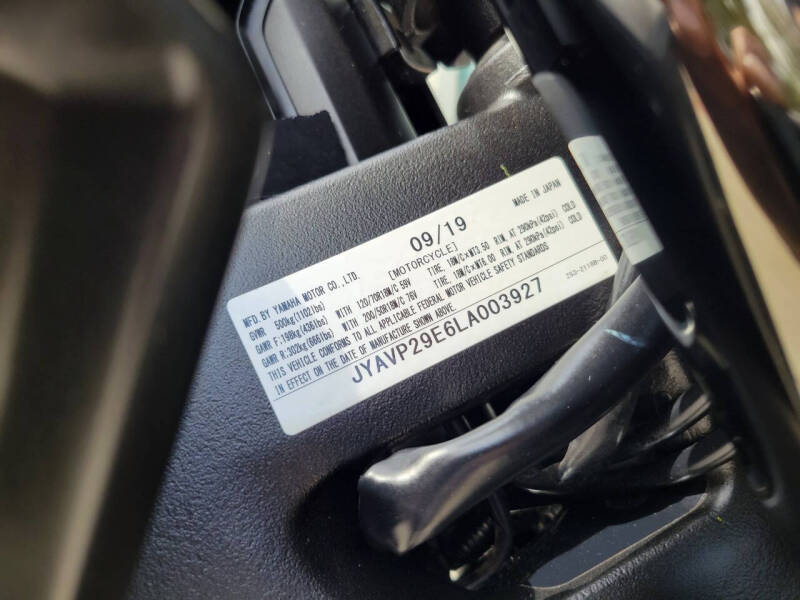 2020 Yamaha VMAX Matte Raven Black