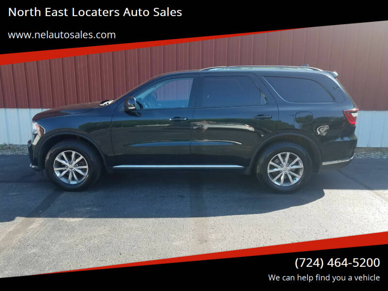 2015 Dodge Durango for sale at North East Locaters Auto Sales in Indiana PA