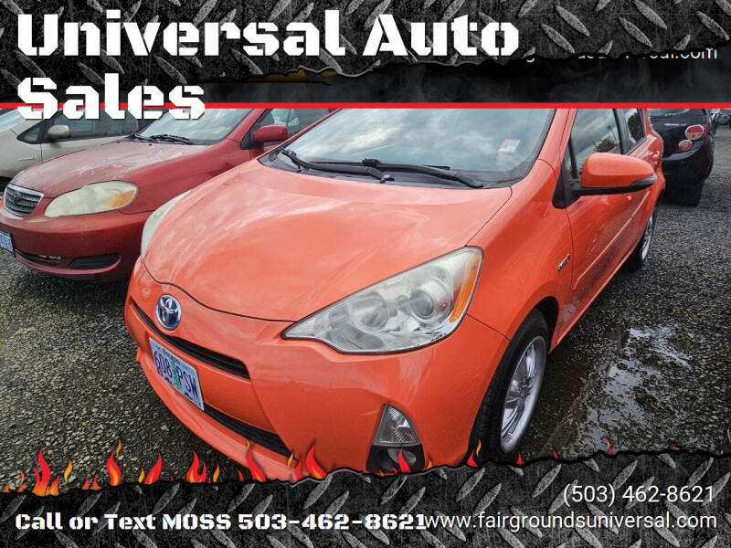 Used 2012 Toyota Prius c Four with VIN JTDKDTB31C1011058 for sale in Salem, OR