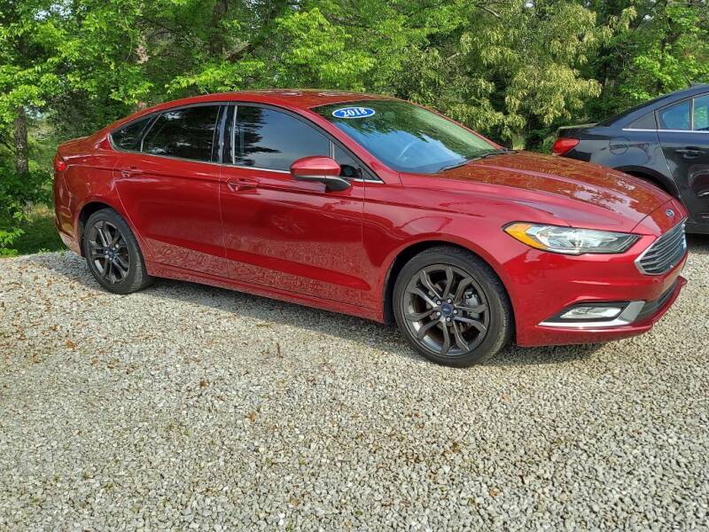 2018 Ford Fusion for sale at Victory Auto Sales LLC in Mooreville MS
