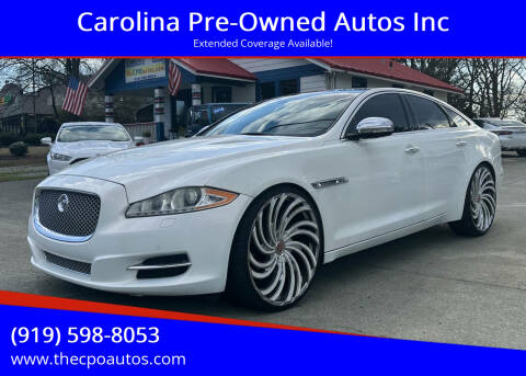 2012 Jaguar XJ for sale at Carolina Pre-Owned Autos Inc in Durham NC