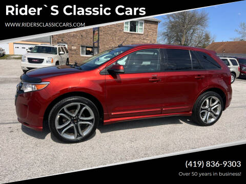 2014 Ford Edge for sale at Rider`s Classic Cars in Millbury OH