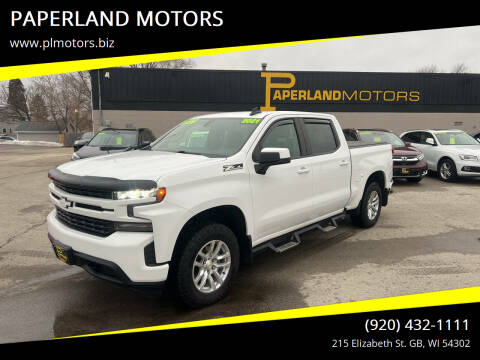 2021 Chevrolet Silverado 1500 for sale at PAPERLAND MOTORS - Fresh Inventory in Green Bay WI