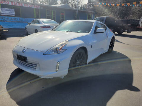 2013 Nissan 370Z for sale at HIGHLAND AUTO in Renton WA