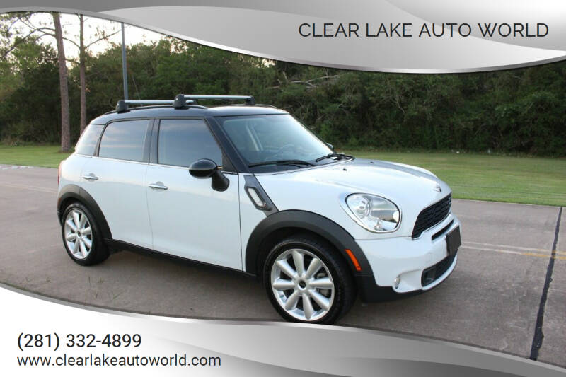 2012 MINI Cooper Countryman for sale at Clear Lake Auto World in League City TX