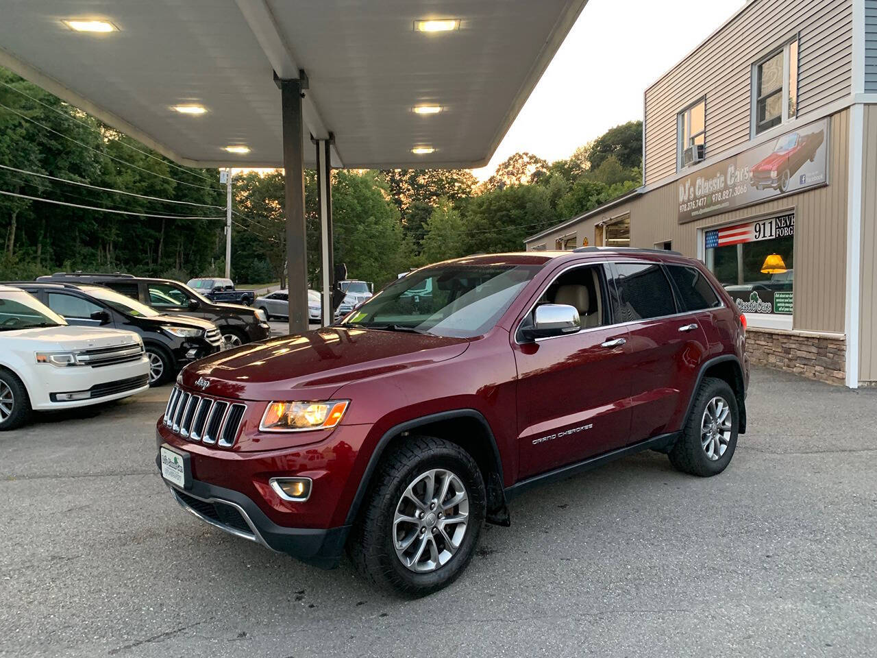 2016 Jeep Grand Cherokee for sale at DJ's Classic Cars in Ashburnham, MA