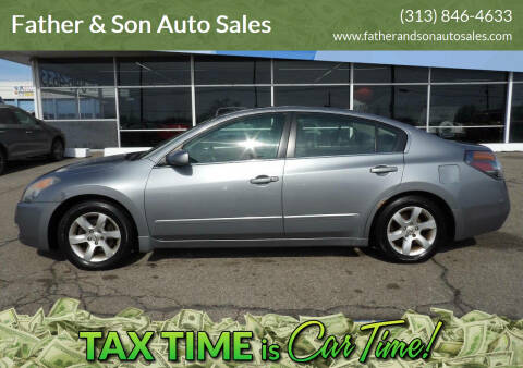 2009 Nissan Altima for sale at Father & Son Auto Sales in Dearborn MI