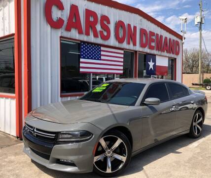 2017 Dodge Charger for sale at Cars On Demand 3 in Pasadena TX