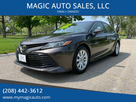 2018 Toyota Camry for sale at MAGIC AUTO SALES, LLC in Nampa ID