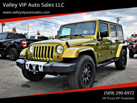 2008 Jeep Wrangler Unlimited for sale at Valley VIP Auto Sales LLC in Spokane Valley WA