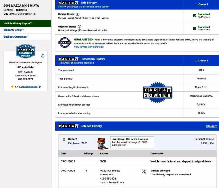 2006 Mazda MX-5 Miata