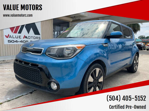 2016 Kia Soul for sale at VALUE MOTORS in Kenner LA