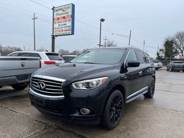 2014 INFINITI QX60 for sale at Capital Auto Financing in Redford, MI