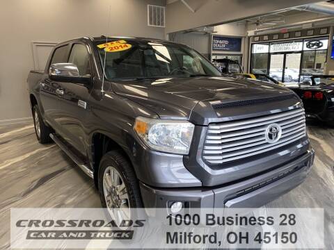 2014 Toyota Tundra for sale at Crossroads Car & Truck in Milford OH