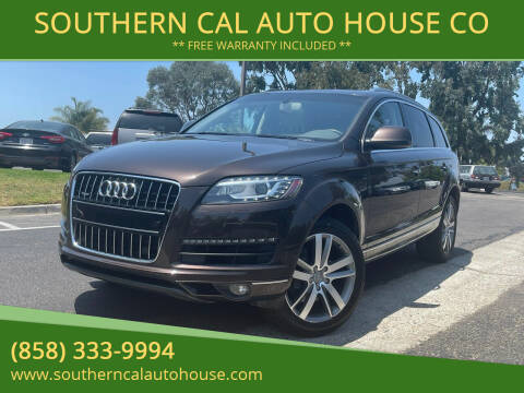 2014 Audi Q7 for sale at SOUTHERN CAL AUTO HOUSE in San Diego CA