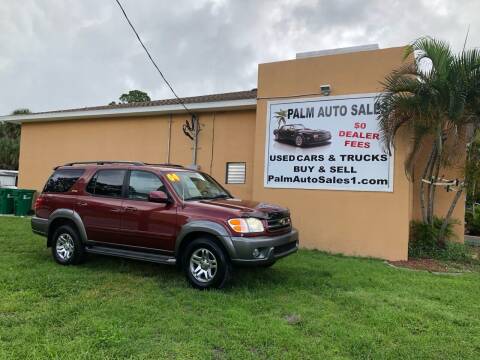 2004 Toyota Sequoia for sale at Palm Auto Sales in West Melbourne FL