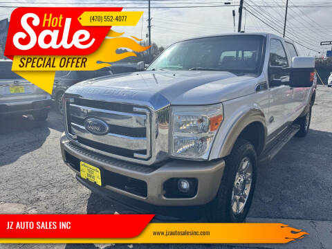 2012 Ford F-250 Super Duty for sale at JZ AUTO SALES INC in Marietta GA