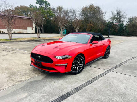 2022 Ford Mustang for sale at Crown Auto Sales in Sugar Land TX