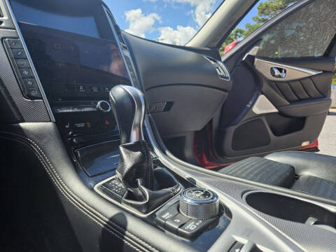 2017 Infiniti Q50 Red Sport 400