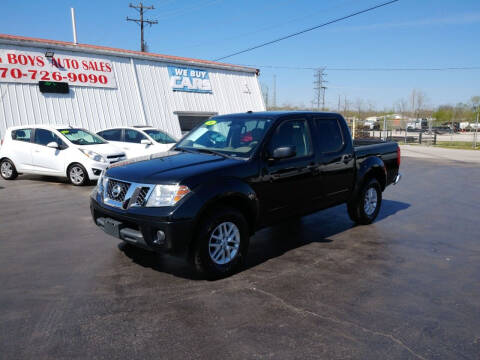 2016 Nissan Frontier for sale at Big Boys Auto Sales in Russellville KY