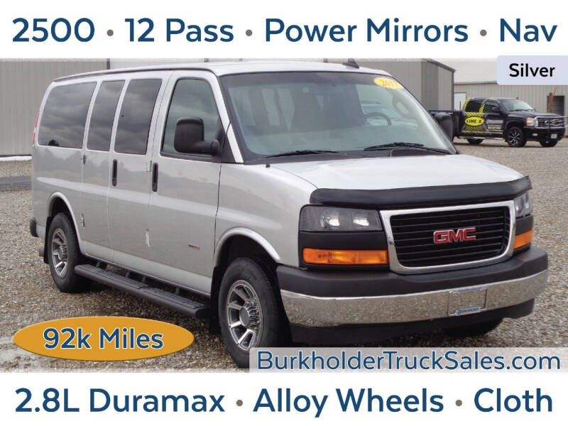 2017 GMC Savana for sale at Burkholder Truck Sales LLC (Versailles) in Versailles MO