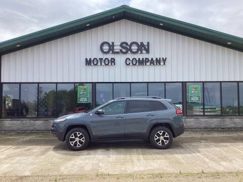 2014 Jeep Cherokee for sale at Olson Motor Company in Morris MN