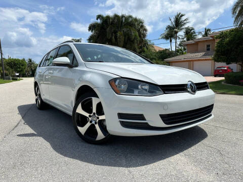 2016 Volkswagen Golf SportWagen for sale at SUNSET AUTO SALES GROUP in Pompano Beach FL