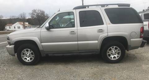 2004 Chevrolet Tahoe for sale at ABED'S AUTO SALES in Halifax VA