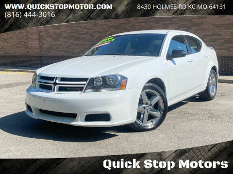 2014 Dodge Avenger for sale at Quick Stop Motors in Kansas City MO