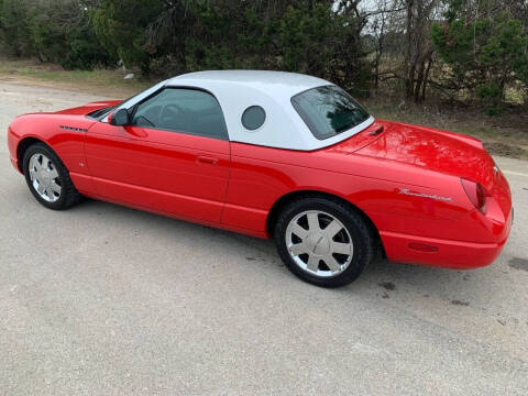 2003 Ford Thunderbird for sale at TROPHY MOTORS in New Braunfels TX