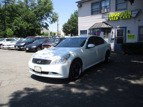 2008 Infiniti G35 for sale at Loudoun Used Cars in Leesburg VA