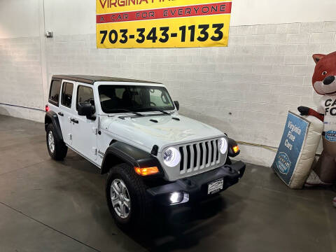 2019 Jeep Wrangler Unlimited for sale at Virginia Fine Cars in Chantilly VA