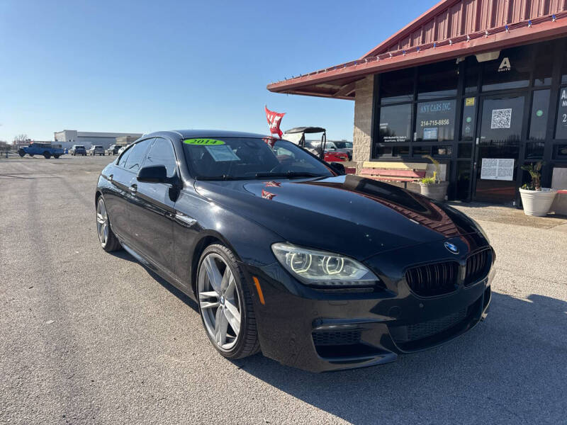 2014 BMW 6 Series for sale at Any Cars Inc in Grand Prairie TX