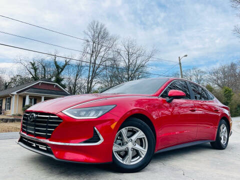 2021 Hyundai Sonata for sale at E-Z Auto Finance in Marietta GA