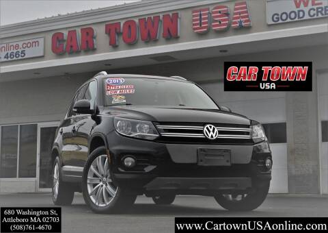 2013 Volkswagen Tiguan for sale at Car Town USA in Attleboro MA